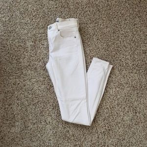 White jean Leggings